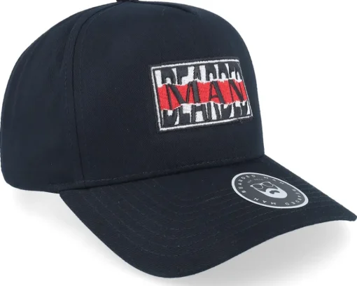 American Punk Logo Black A-Frame Adjustable - Bearded Man