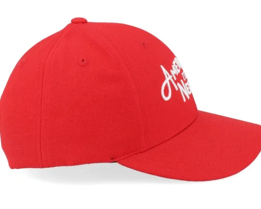 An Logo Tradition Red Adjustable - American Needle