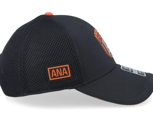 Anaheim Ducks Authentic Pro Draft Black/Dark Orange Trucker - Fanatics