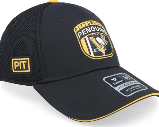 Anaheim Ducks Authentic Pro Draft Black/Dark Orange Trucker - Fanatics