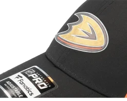 Anaheim Ducks Authentic Pro Draft Podium Black/White Trucker - Fanatics