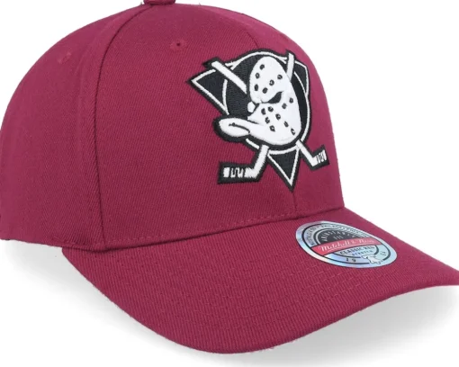 Anaheim Ducks Burgundy Adjustable - Mitchell & Ness