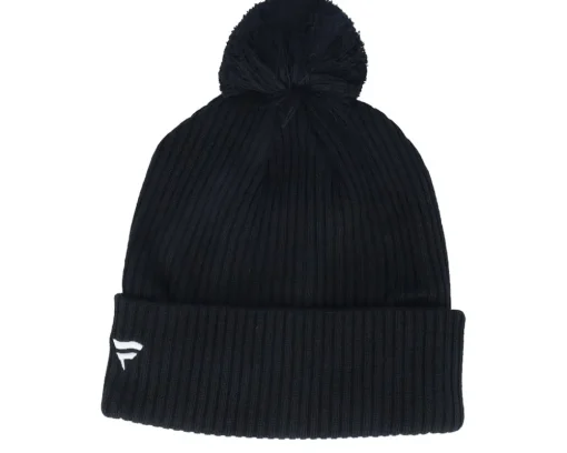 Anaheim Ducks Core Beanie Knit Black Pom - Fanatics