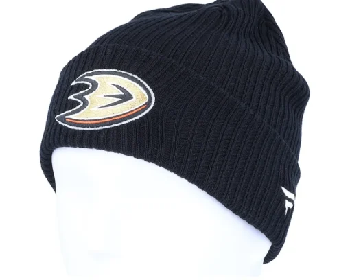 Anaheim Ducks Core Knit Black Cuff - Fanatics
