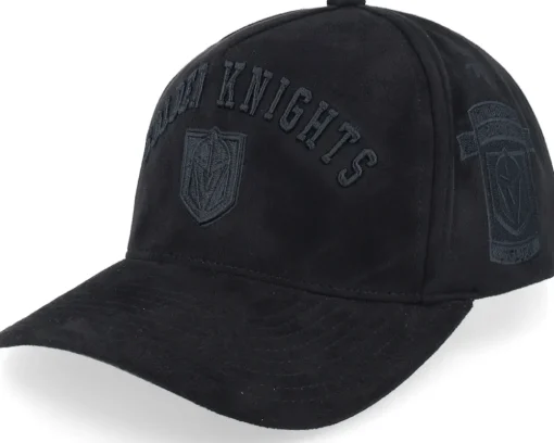 Anaheim Ducks Nightshade Pro Cap Vintage Black A-frame Adjustable - Mitchell & Ness