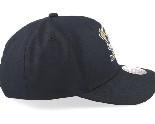 Anaheim Ducks Team Ground 2.0 Pro Black Adjustable - Mitchell & Ness