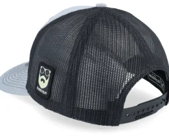 Ancient Greek Beard Patch Heather Grey/Black Trucker - Bearded Man