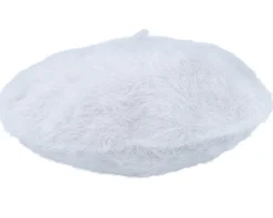Angora Light Grey Beret - Seeberger