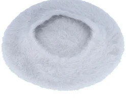 Angora Light Grey Beret - Seeberger