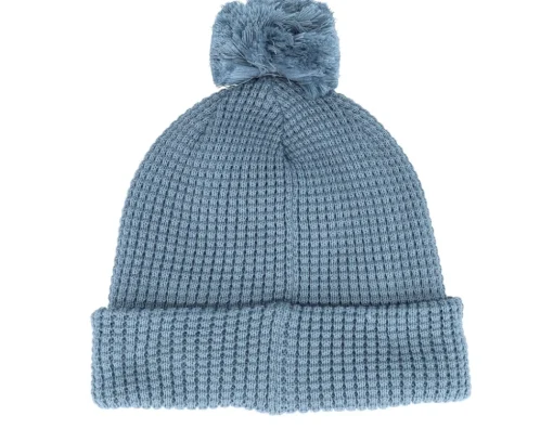 Anoeta Reg Beanie Dusty Blue Pom - Rip Curl