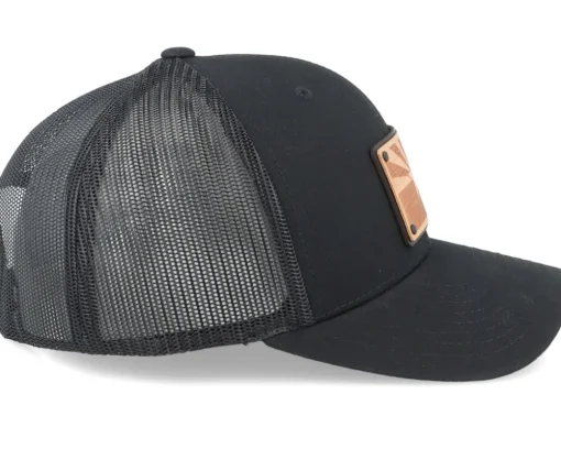 Arizona Flag Cherrywood Solid Black/Black Trucker - Union Standard Supply