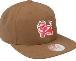 Arla Logo Side Patch Tan Snapback - Hatstore