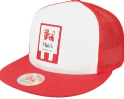 Arla Mjölk White/Red Trucker - Hatstore