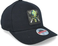 Army Skull Patch Black Adjustable - Iconic