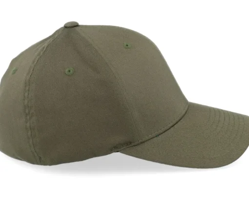 Army Skull Usa Gold Patch Olive Flexfit - Army Head