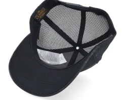 Army Skull Usa Gold Patch Multicam Black Camo Trucker - Army Head