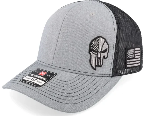 Army Skull USA Olive Flexfit - Army Head