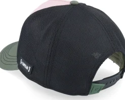 Art Dead Star Black/Pink/Green A-Frame Trucker - Capslab