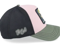 Art Dead Star Black/Pink/Green A-Frame Trucker - Capslab