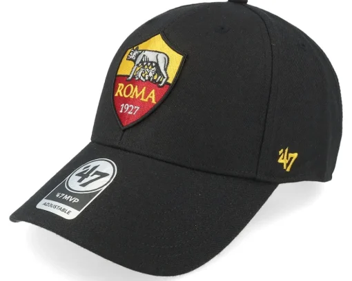 AS Roma Brand Mvp Black Adjustable - 47 Brand
