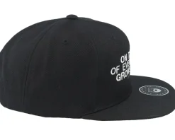 At The Top Black Snapback - Bearded Man