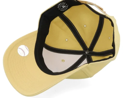 Atlanta Braves Mvp Light Gold Adjustable - 47 Brand