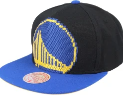 Atlanta Hawks 8 Bit Xl Black/Red Snapback - Mitchell & Ness