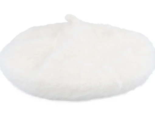 Audrey Ii Fuzzy Off White Beret - Brixton