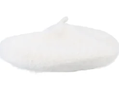 Audrey Ii Fuzzy Off White Beret - Brixton