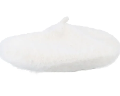 Audrey Ii Fuzzy Off White Beret - Brixton