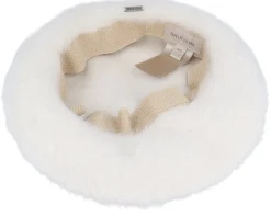 Audrey Ii Fuzzy Off White Beret - Brixton