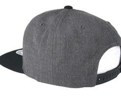 Axe Man Charcoal/Black Snapback - Bearded Man