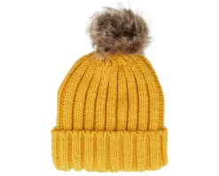 B412 Mustard Pom - Beechfield