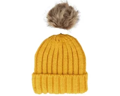 B412 Mustard Pom - Beechfield