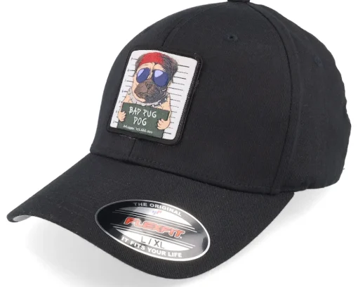 Bad Santa Dog Black Trucker - Iconic