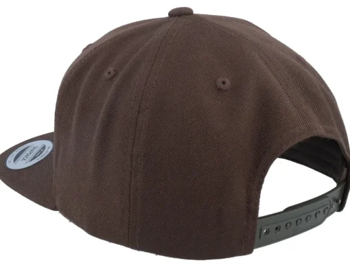 Bald Eagle Dark Brown Snapback - Wild Spirit