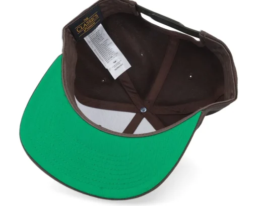 Bald Eagle Dark Brown Snapback - Wild Spirit
