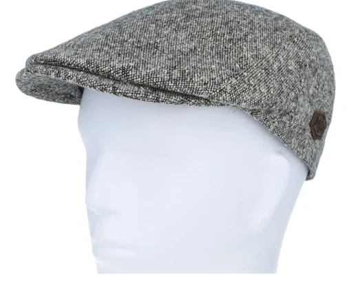 Bang 32 Wool Mix Beige Flat Cap - MJM Hats