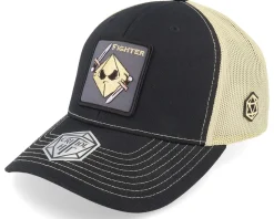 Barbarian Class 112 Black/Vegas Gold Trucker - Critiql Hit
