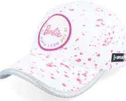 Barbie Logo White Adjustable - Capslab