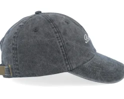 Barolo Script Vintage Washed Black Dad Cap - Iconic