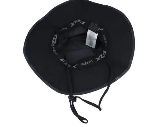 Base Over Sun Hat Black Camo Bucket - Fox