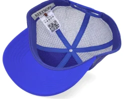 Baseball Cap Angling Club Royal Blue Trucker - Stetson