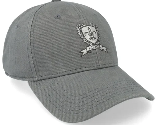 Baseball Cap Crest Grey Adjustable - Lierys
