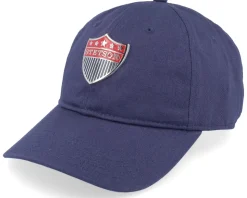 Baseball Cotton 2 Metal Badge Navy Adjustable - Stetson