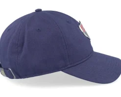 Baseball Cotton 2 Metal Badge Navy Adjustable - Stetson