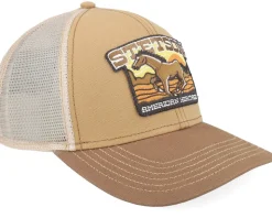 Baseball Mustang Brown/Beige Trucker - Stetson