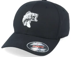 Bass Fish Black Flexfit - Skillfish