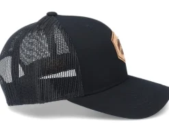 Bass Patch Black Trucker - Hunter