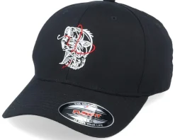 Bass Red Line Black Flexfit - Hunter